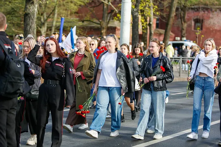 Сотрудники и студенты БФУ почтили память воинов-участников штурма Кенигсберга |  7
