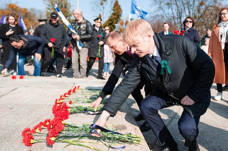 Студенты и сотрудники БФУ им. И. Канта почтили память погибших при штурме Кенигсберга |  3