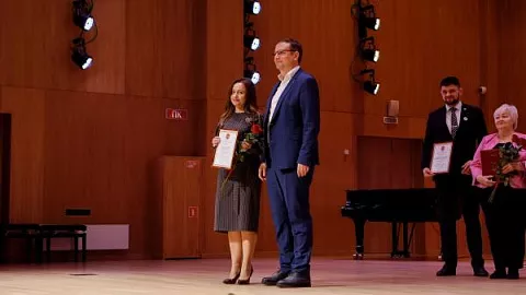 Сотрудницу БФУ наградили на церемонии закрытия Года педагога и наставника