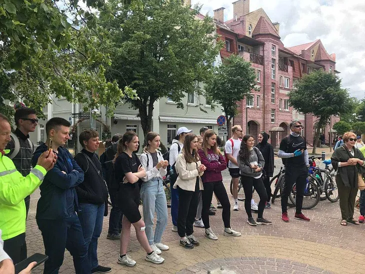 В БФУ прошел велопробег «Прокопьевская миля» |  1