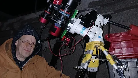 Туманность Полумесяц в объективе астрономов БФУ им. И. Канта