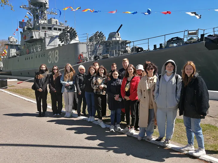 Студенты БФУ приняли участие в праздновании Дня образования Балтийского флота |  7