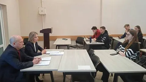 Представитель Законодательного собрания Калининградской области провела мастер-класс в БФУ им. И. Канта