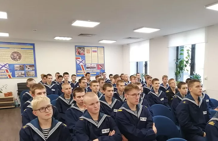 ВУЦ провел профориентационное занятие для учащихся Нахимовского училища |  1
