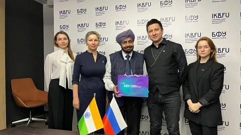 Состоялся визит директора Партапского педагогического колледжа в БФУ им. И. Канта