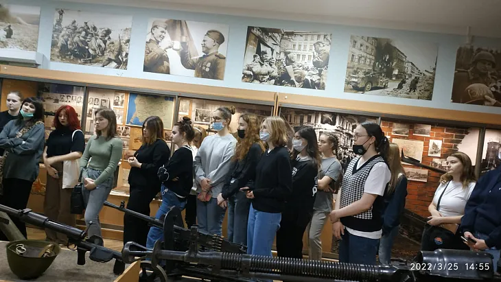         Студенты Университетского колледжа БФУ посетили музей 11-ой гвардейской общевойсковой Краснознаменной армии |  7
