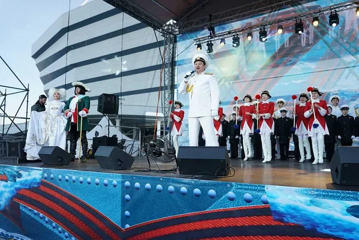 Студенты университета стали участниками концерта в честь 319-й годовщины образования старейшего флота России |  1