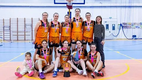 «Кантиана» выиграла чемпионат Калининградской области по баскетболу «Женская лига»