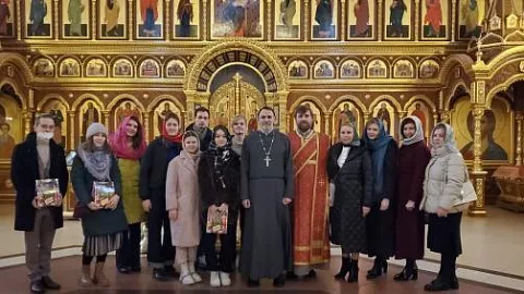 Праздничный молебен в День российского студенчества
