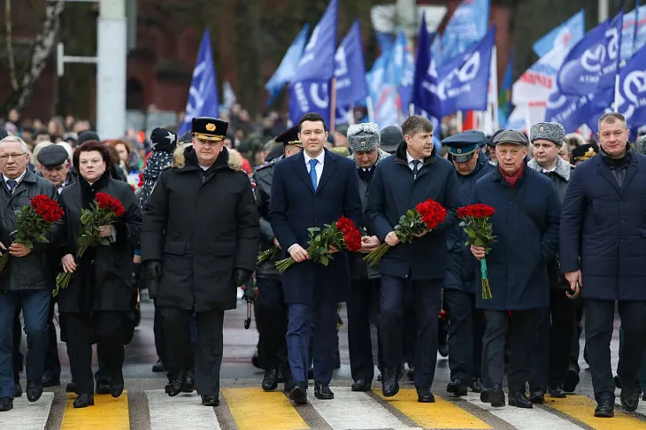 Студенты и сотрудники БФУ почтили память российских солдат  |  1