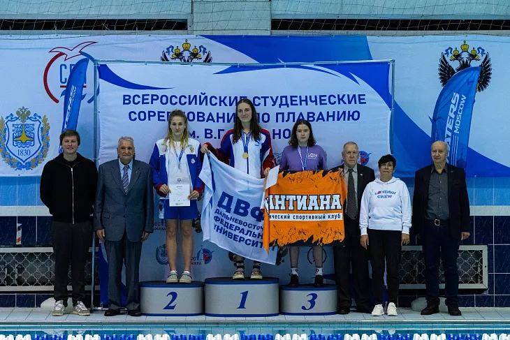 Пловцы БФУ им. Канта стали призерами Всероссийских соревнований среди студентов  |  2