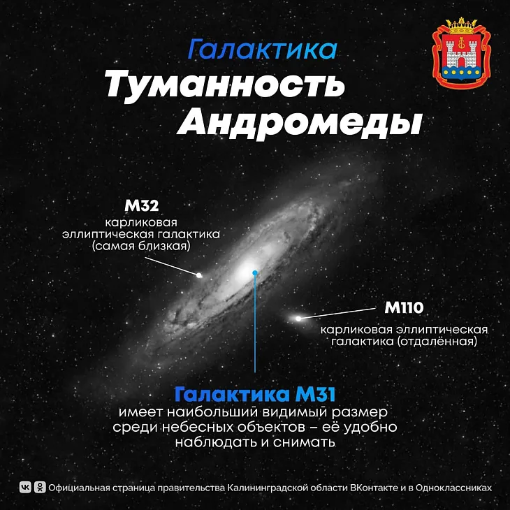 ﻿Туманность Андромеды, полярное сияние и кометы: делимся лучшими астрофотографиями БФУ им. И. Канта  |  5