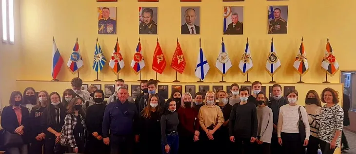 Студенты Университетского колледжа посетили музей 11-ой гвардейской общевойсковой Краснознаменной армии |  5