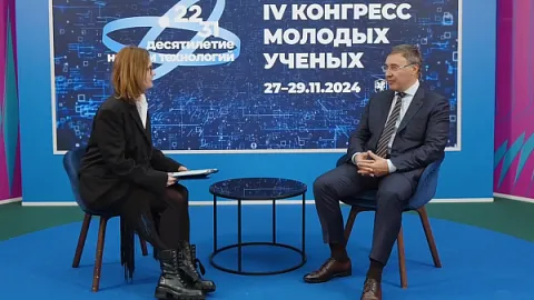 Молодой ученый и стартапер БФУ им. И. Канта взяла интервью у главы Минобрнауки РФ Валерия Фалькова 