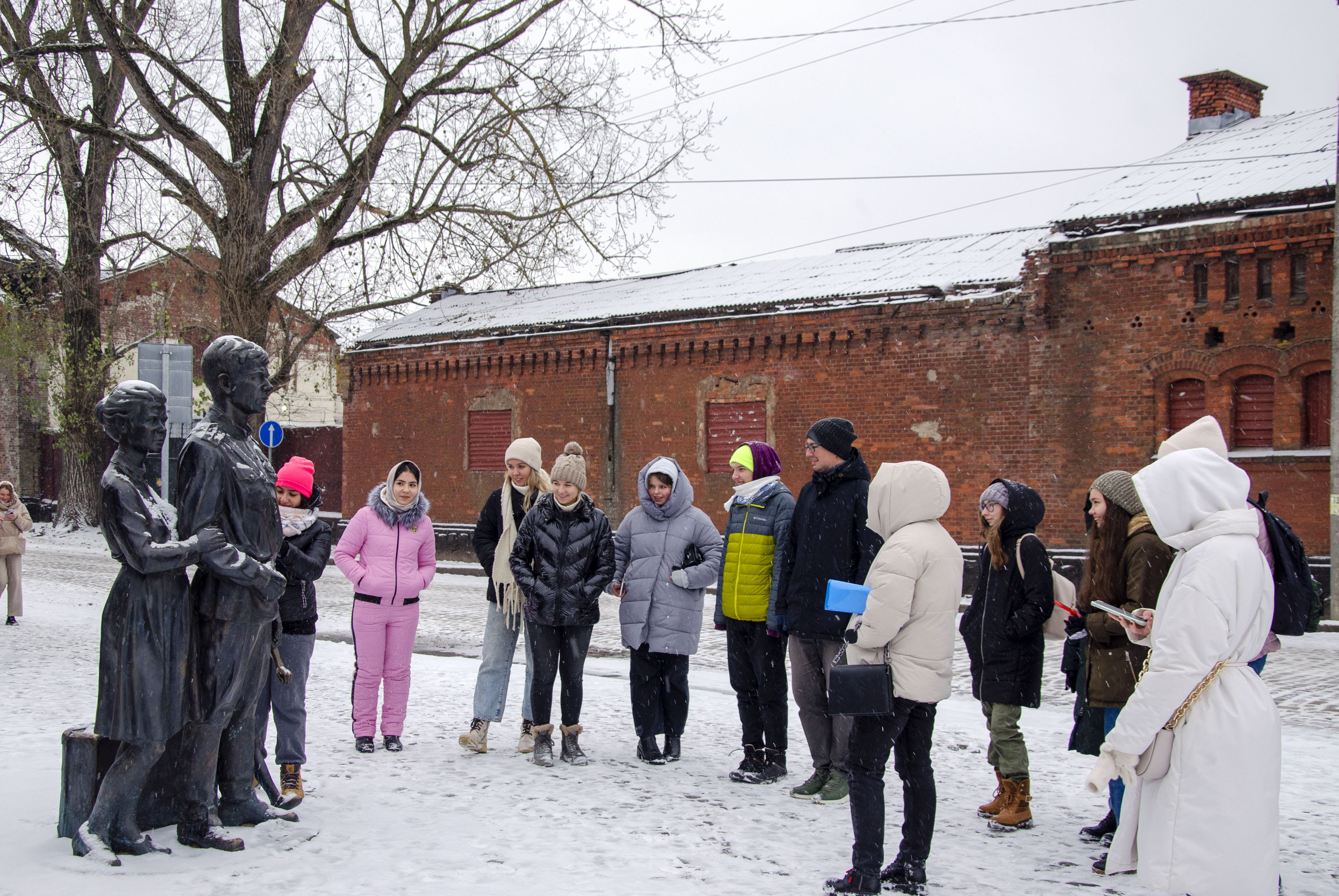 Студенты БФУ посетили с экскурсией город Советск |  3
