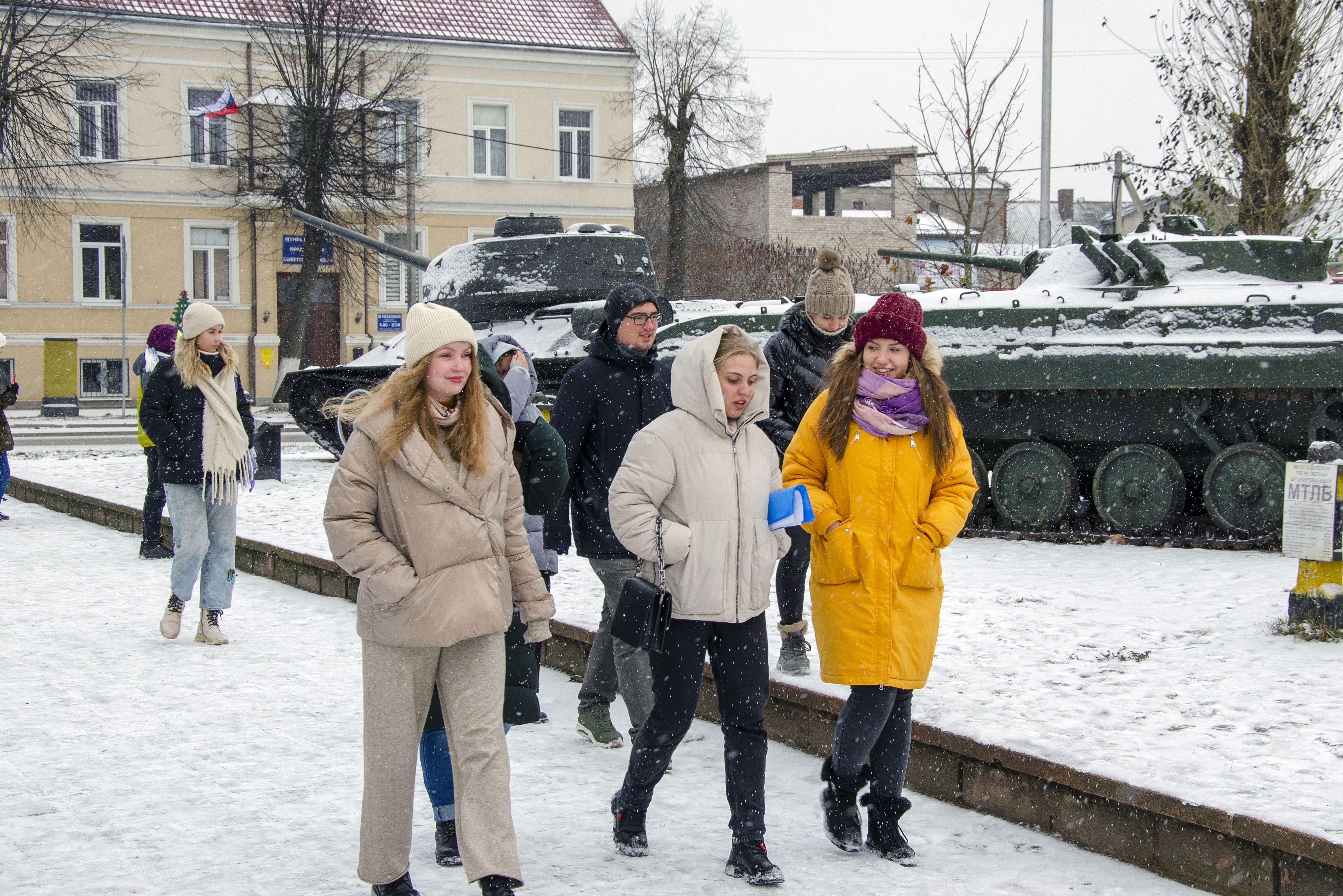 Студенты БФУ посетили с экскурсией город Советск |  1