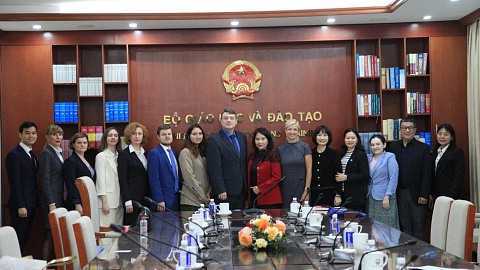 БФУ им.&nbsp;И.&nbsp;Канта знакомит вьетнамское профессиональное сообщество с&nbsp;новой моделью высшего образования РФ