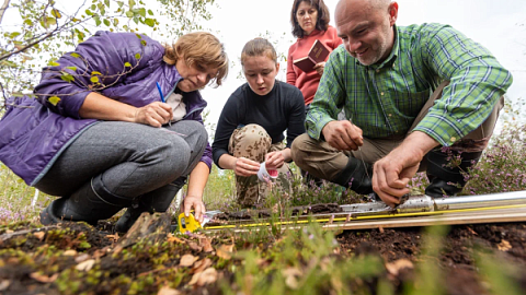 Study of Abandoned Peat Mine to Aid in Climate Change Mitigation 