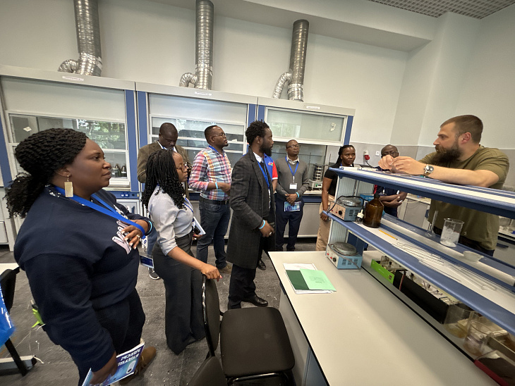 African Educators visit IKBFU Laboratories | Image 2