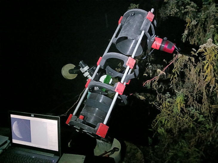 Astonomers Photograph Nebulae with 3D-printed Telescope | Image 3