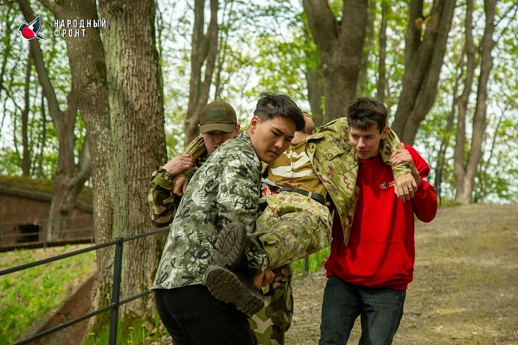«Случай на форте №1»: для студентов БФУ им. И. Канта провели тактический квест по первой помощи  |  2