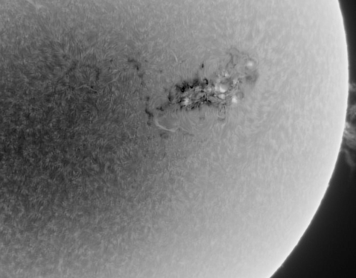 IKBFU Astronomers Capture Extreme Solar Flare | Image 1