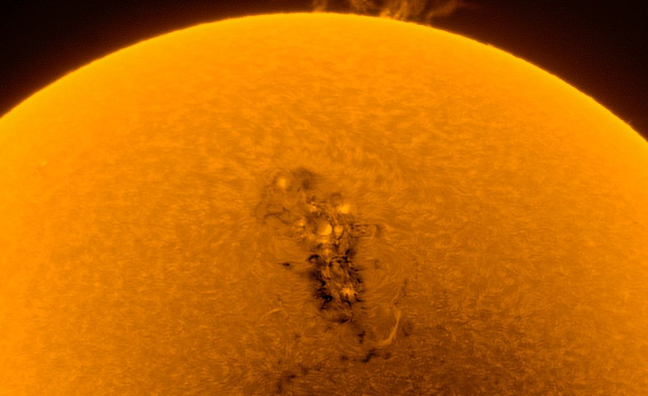 IKBFU Astronomers Capture Extreme Solar Flare | Image 2