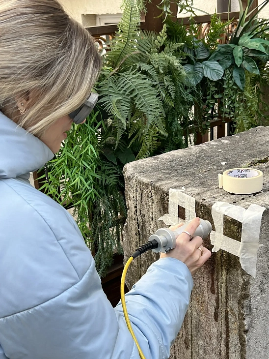 Магистранты направления «Реставрация» Высшей школы коммуникаций и&nbsp;креативных индустрий выполнили реставрационную очистку исторических скульптур  |  1