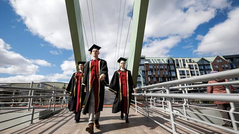 Students of IKBFU Opened Philosophical Bridge Together with Governor and Head of the Federation Council