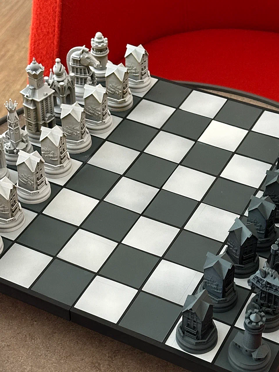 The Kaliningrad Region on a Chessboard — IKBFU Creates Unique Architectural Chess Set | Image 3