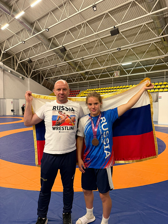  IKBFU Student Wins Bronze at European Wrestling Championships | Image 1