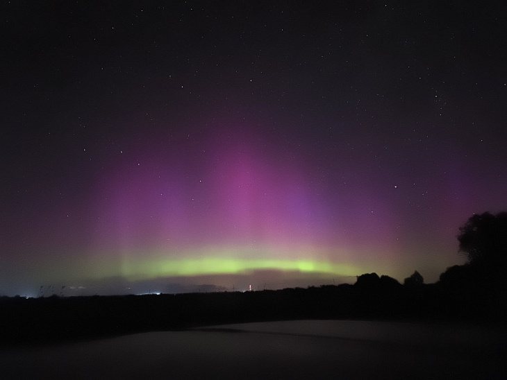 IKBFU Astronomers Capture Aurora Borealis Alongside Meteor Shower | Image 2