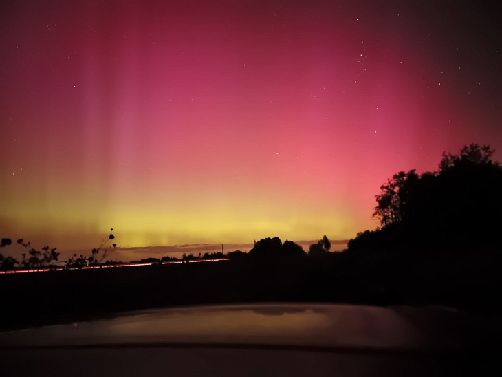 IKBFU Astronomers Capture Aurora Borealis Alongside Meteor Shower | Image 3