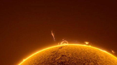 IKBFU Astronomers Spot an Unusual Solar Prominence