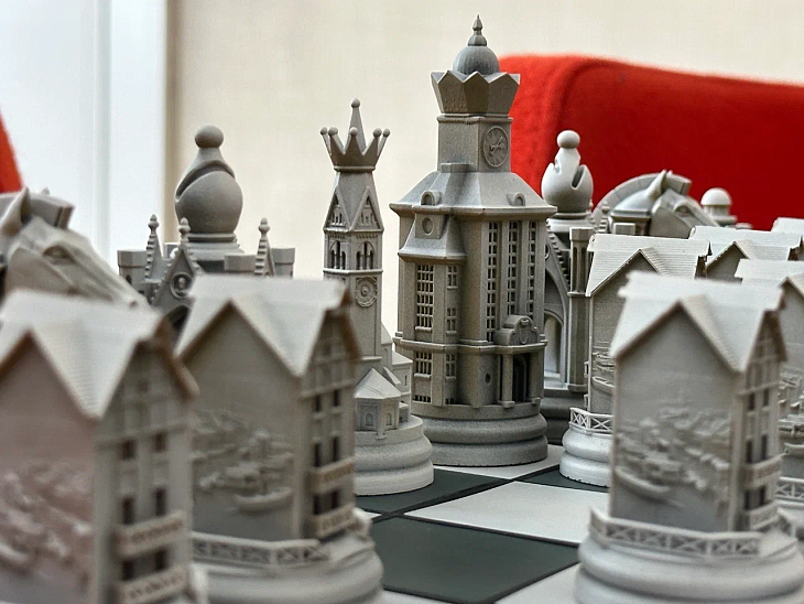 The Kaliningrad Region on a Chessboard — IKBFU Creates Unique Architectural Chess Set | Image 2