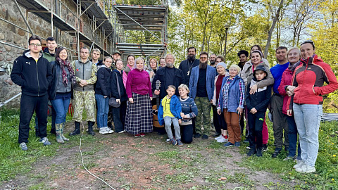 Убери свою планету: студенты БФУ им. И. Канта  помогают в благоустройстве будущего храма