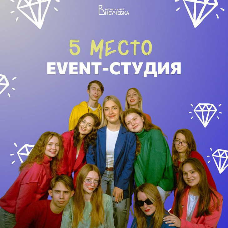 Опубликован рейтинг студенческих сообществ БФУ им. И. Канта |  5