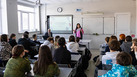 Магистрант БФУ провела профилактическое занятие для&nbsp;школьников Черняховска