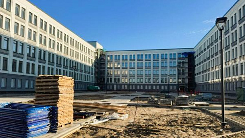 Roofing Now Complete at Neocampus Dormitory