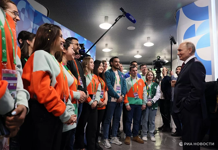 International Students Meet the Russian President at the World Youth Festival 2024 | Image 2
