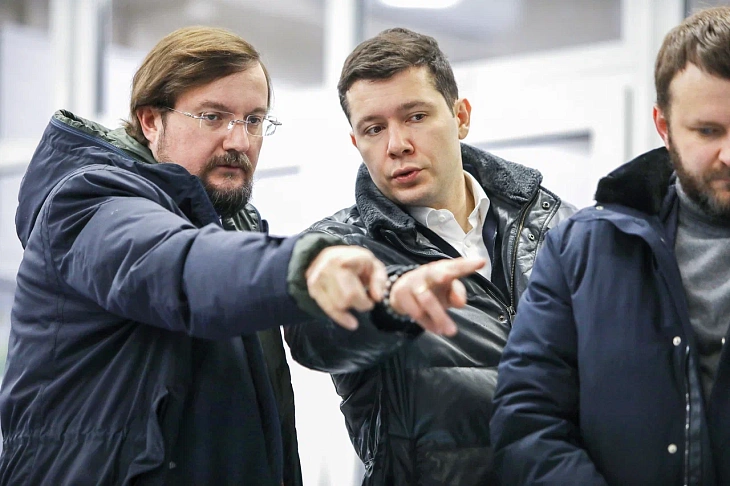 Максим Орешкин отметил высокие темпы строительства неокампуса «Кантиана»  |  3