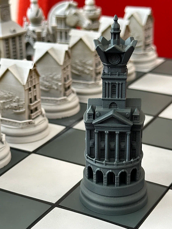 The Kaliningrad Region on a Chessboard — IKBFU Creates Unique Architectural Chess Set | Image 9
