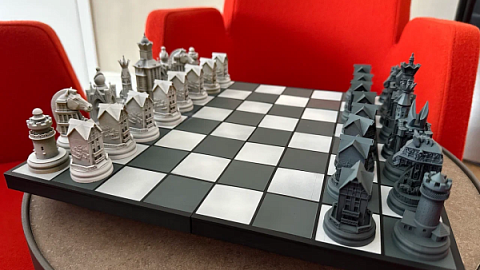 The Kaliningrad Region on a Chessboard — IKBFU Creates Unique Architectural Chess Set