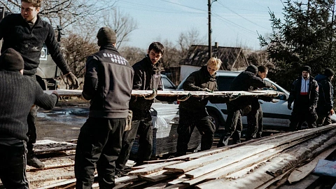 Студенты БФУ завершили гуманитарную миссию на&nbsp;освобожденных территориях