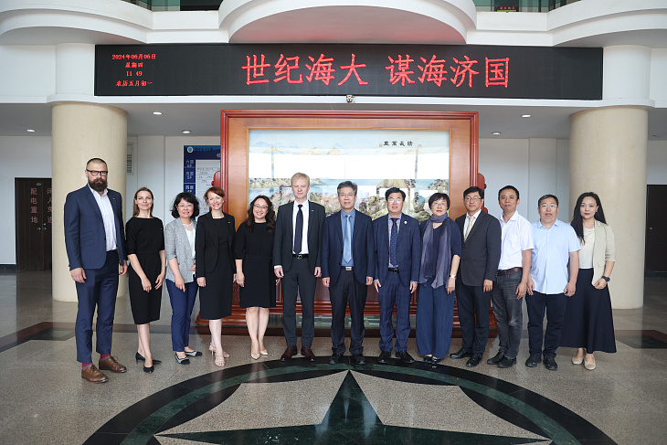 IKBFU and Ocean University of China Sign Cooperation Memorandum  | Image 1
