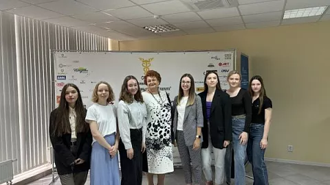 Студенты БФУ встретились с генеральным директором АО «Портовый элеватор» на площадке торгово-промышленной палаты 