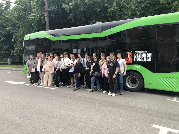 Студенты БФУ им. И. Канта познакомились с работой транспортных предприятий Калининграда |  2