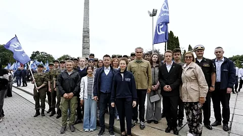 Студенты и&nbsp;сотрудники БФУ им.&nbsp;И.&nbsp;Канта почтили память героев штурма Кенигсберга в&nbsp;День города