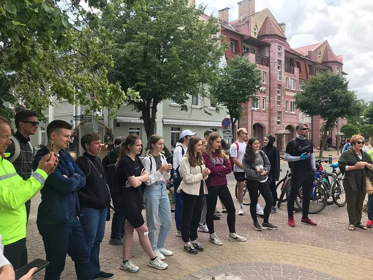 В БФУ прошел велопробег «Прокопьевская миля» |  1
