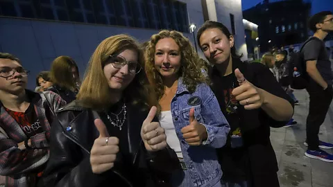 Лунное затмение в Калининграде: фотоотчет